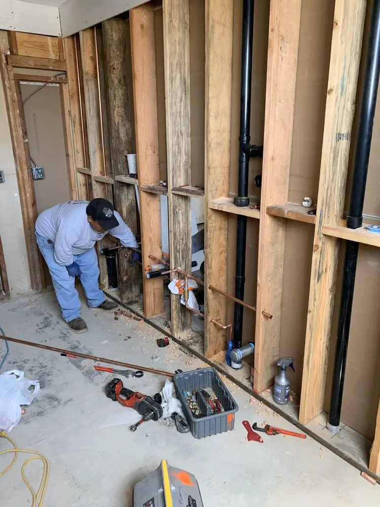 Commercial rough-in plumbing for Gas Line Repair in Wyckoff